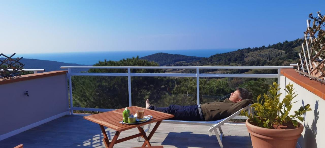 Vista Sulle Isole Dell'Arcipelago Toscano Nibbiaia Εξωτερικό φωτογραφία