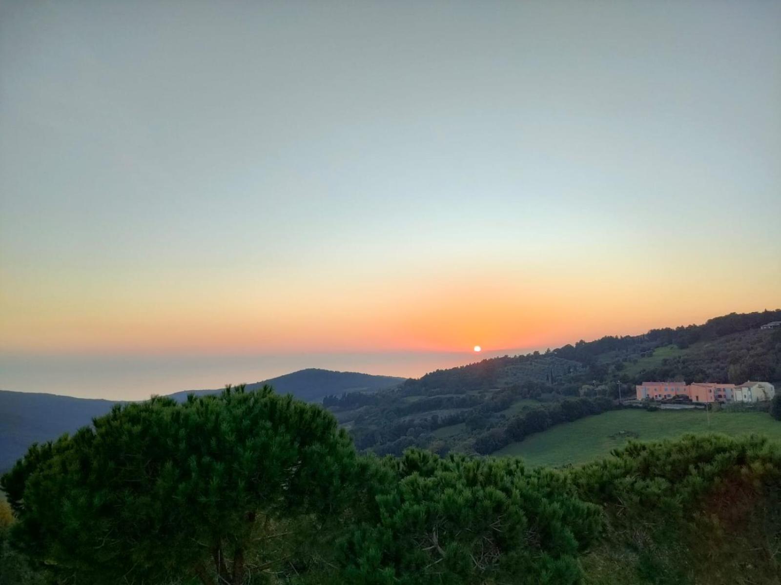 Vista Sulle Isole Dell'Arcipelago Toscano Nibbiaia Δωμάτιο φωτογραφία